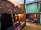 Bed in Dorm (male dorm) with balcony