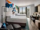 Quadruple room with balcony and with city view