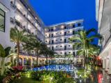 Senior Deluxe Double room with balcony and with pool view