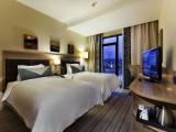 Twin room with city view