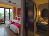 Standard Triple room with balcony and with river view