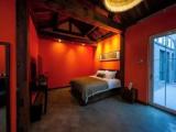Family Basement Suite with courtyard view