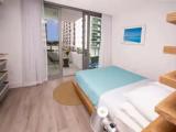 Penthouse Studio with balcony and with partial ocean view