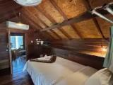 Bed in Dorm with balcony