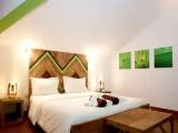 Family Suite with balcony and with garden view