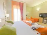 Standard Quadruple room with balcony and with sea view