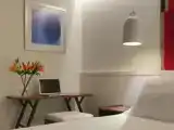 Twin room with pool view