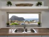 Villa with balcony and with sea view