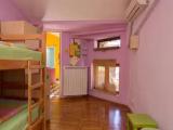 Bed in Dorm with balcony
