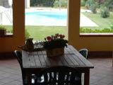 Apartment with pool view