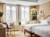 Twin room with city view