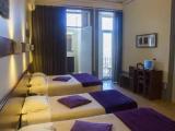 1 Bedroom Standard Quadruple Family room with balcony and with garden view