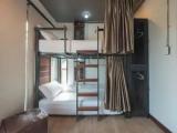 Bed in Dorm with balcony