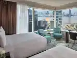 Larger Guest Twin room with partial harbor view