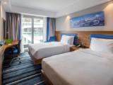 Twin room with city view