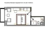 Standard Double room with partial view