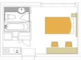 Economy Double Basement room
