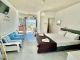 Studio with pool view