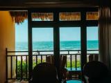 Double Bungalow with balcony and beachfront