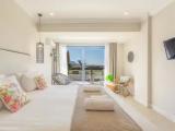 Deluxe Basement Studio with balcony and with sea view