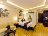 Deluxe Double room with balcony and with garden view