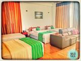 1 Bedroom Deluxe Quadruple room with balcony and with lake view