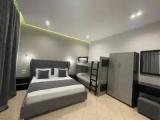 Deluxe Quadruple room with balcony and with lake view