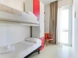 Standard Quadruple room with balcony and with sea view