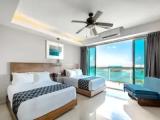 Standard Quadruple room with balcony and with bay view