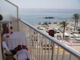 Standard Twin room with balcony and with sea view