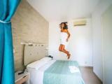Economy Quadruple room with garden view