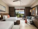 Deluxe Quadruple room with balcony and with golf view