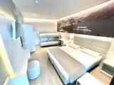 Economy Triple room with balcony and with mountain view