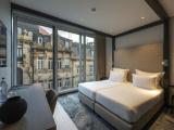 Twin room with city view
