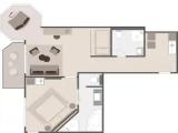 Suite with balcony