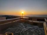 Studio with sunset view