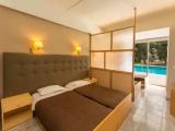 Family sharing pool room