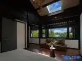 Twin Family Suite with courtyard view