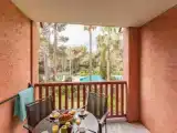 Studio with garden view
