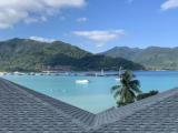 Villa with balcony and with sea view