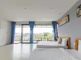 Standard Quadruple Family room with balcony and with mountain view