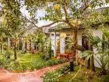 Double Bungalow with balcony and with garden view