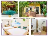 Economy Quadruple room with garden view