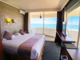 Deluxe Double room with balcony and with sea view