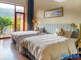 Standard Double Family Duplex room with balcony and with pool view