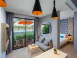 Deluxe Double room with balcony and with pool view