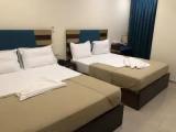 Deluxe Pyramids View Quadruple room with balcony