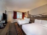 Standard Quadruple room with balcony and with pool view