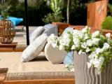 Standard Triple room with balcony and with garden view
