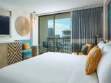 Room with partial ocean view